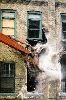 Forsyth Building in Kitchener lost to Demolition by Neglect in 2006